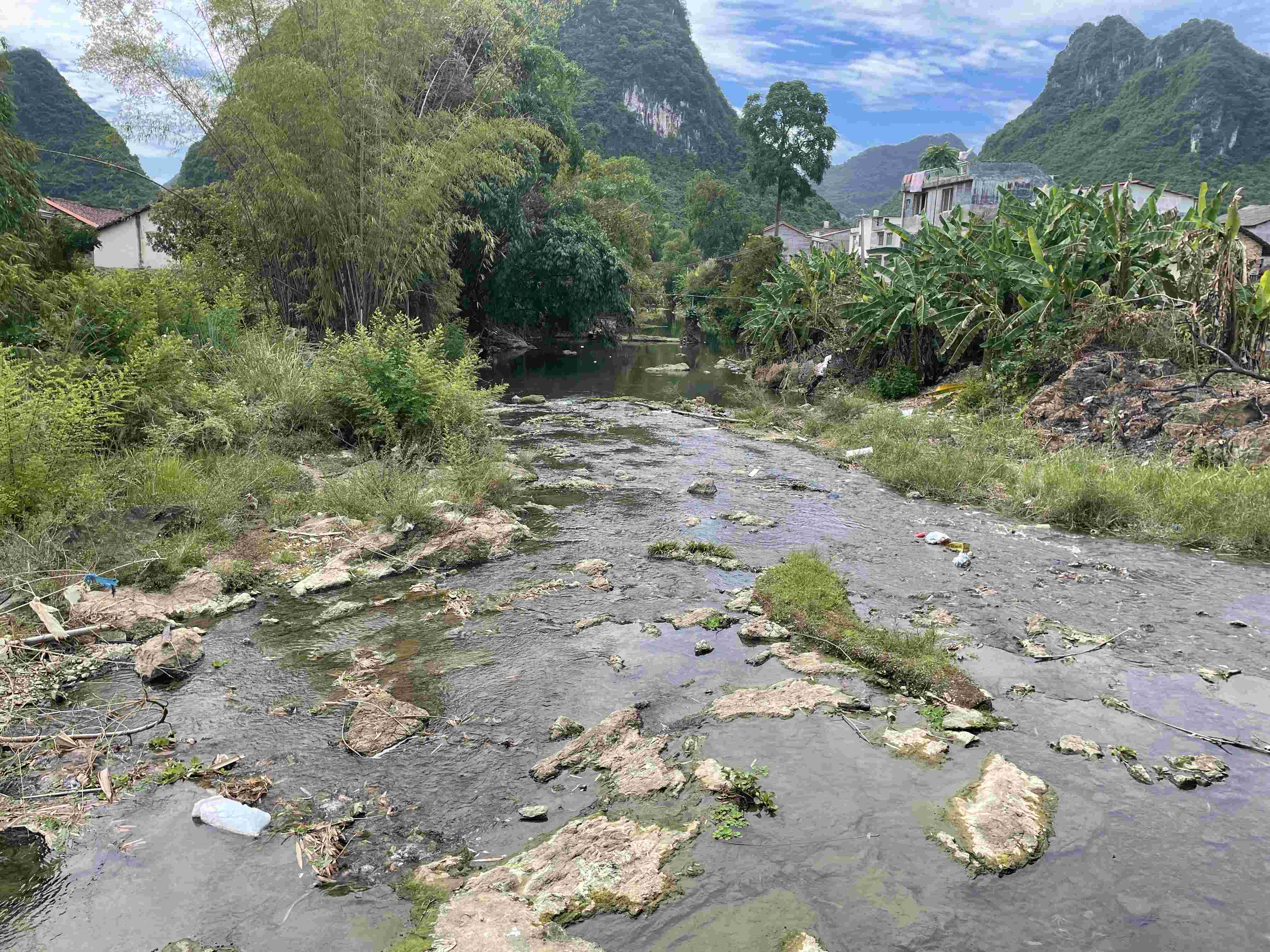 廣西羅城縣羅城河四把鎮(zhèn)石門河段整治工程